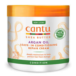 cantu argan oil leave in conditioning repair cream 453g