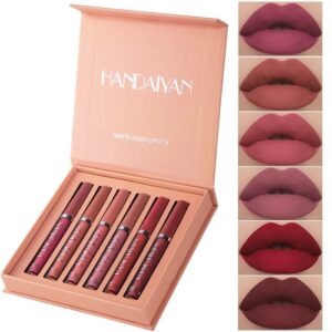 handaiyan matte liquid lipstick set