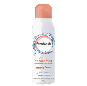 femfresh intimate deodrant spray 125ml