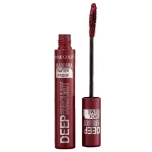 rose gold deep burgandy waterproof mascara